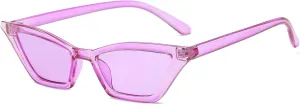 AIEYEZO Fashion Cat Eye Sunglasses for Women Small Frame Cateye Glasses Stylish Retro Cateye Shades