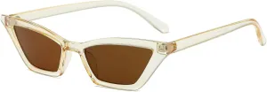AIEYEZO Fashion Cat Eye Sunglasses for Women Small Frame Cateye Glasses Stylish Retro Cateye Shades