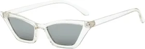 AIEYEZO Fashion Cat Eye Sunglasses for Women Small Frame Cateye Glasses Stylish Retro Cateye Shades