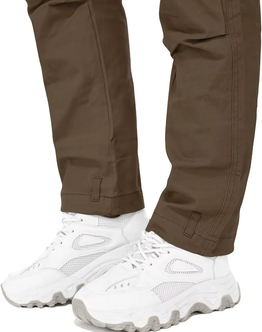 AKARMY Women's Relaxed Fit Cargo Pants Outdoor Sport Hiking Pants Casual Pants Parachute Pants with Zipper Pockets