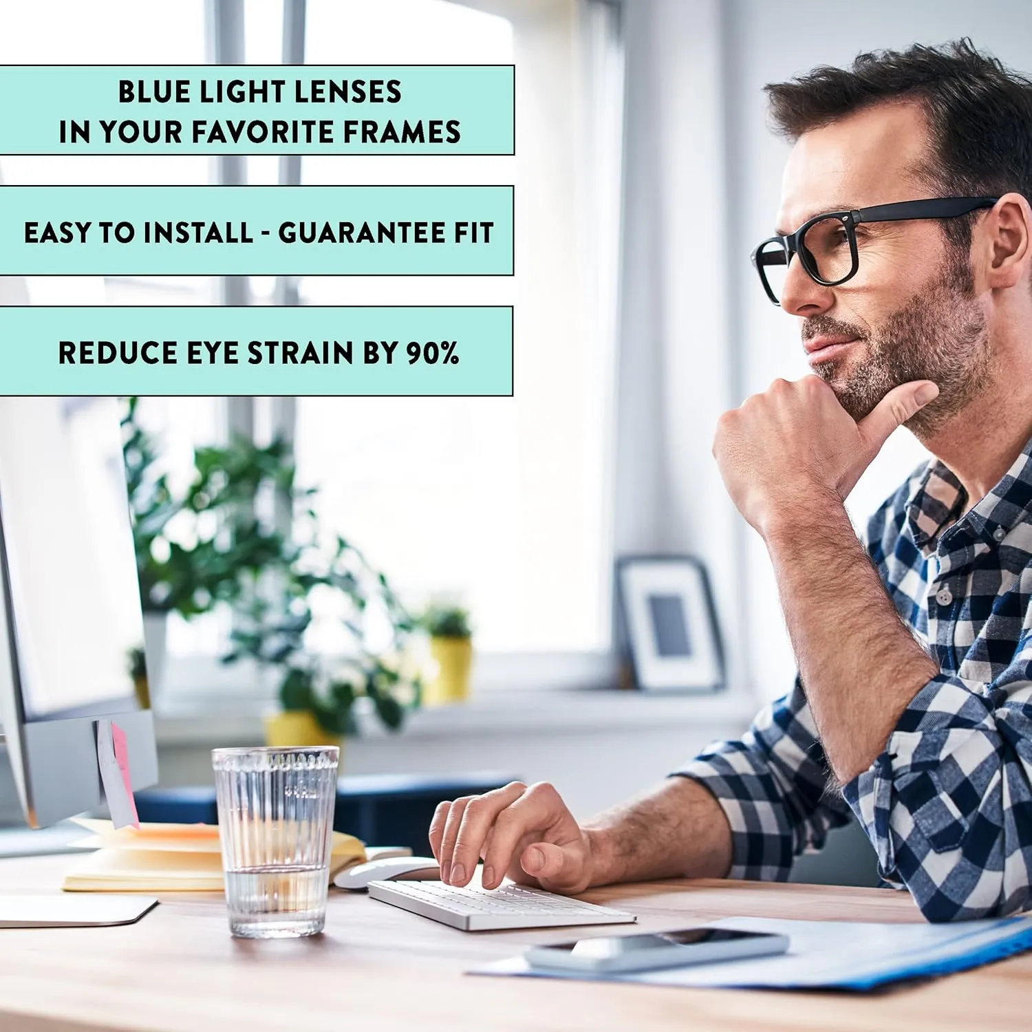 Apex Lenses Replacement Lenses for Ray-Ban Stories | RW4002 Wayfarer Standard (50mm) Sunglasses