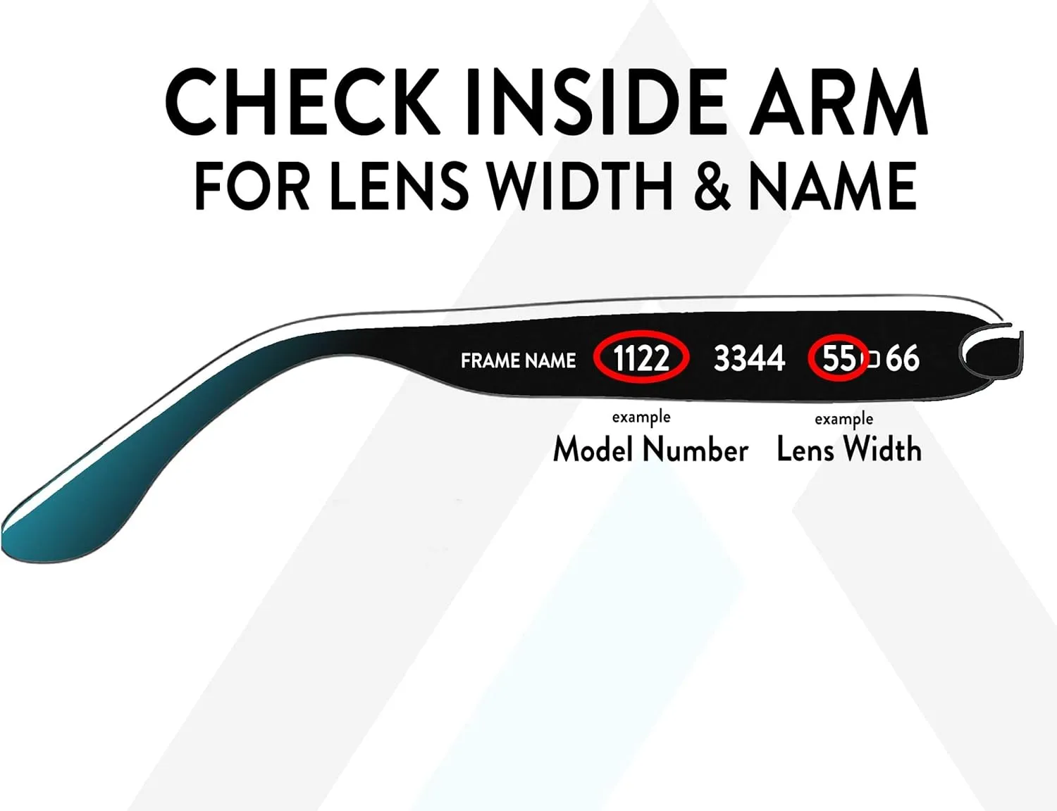 Apex Lenses Replacement Lenses for Ray-Ban Stories | RW4004 Wayfarer (53mm) Sunglasses