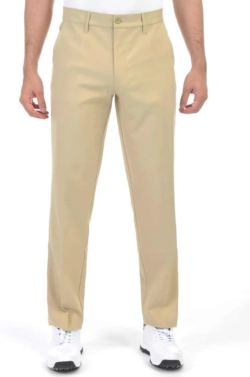 Bakery Men's Golf Pants Stretch Lightweight Straight Relaxed Fit Flat Front Pants