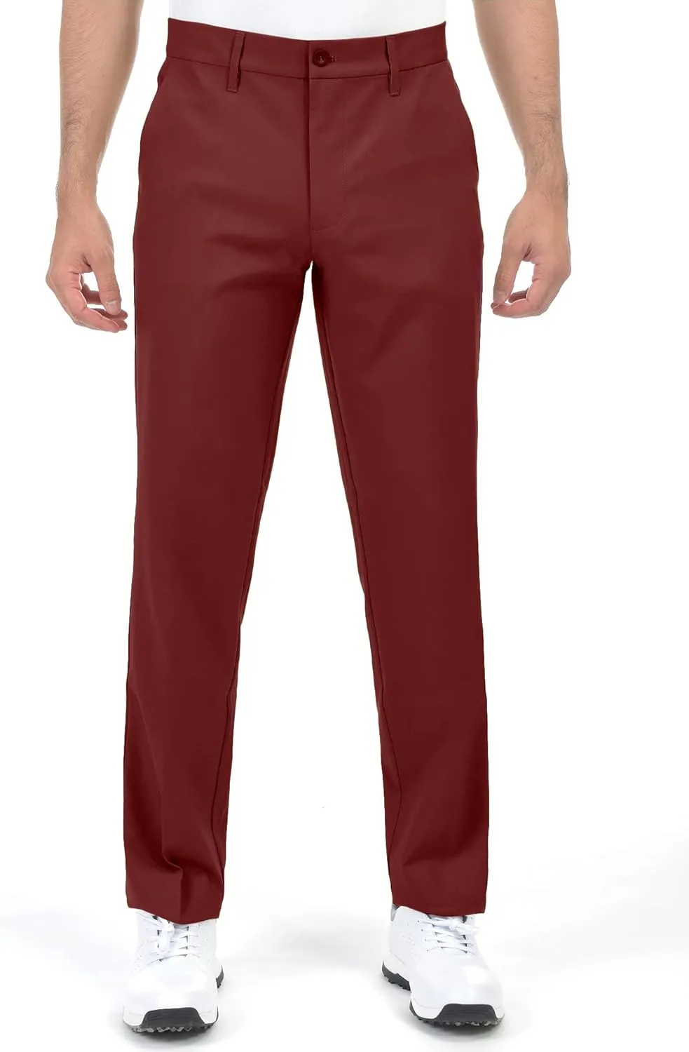 Bakery Men's Golf Pants Stretch Lightweight Straight Relaxed Fit Flat Front Pants