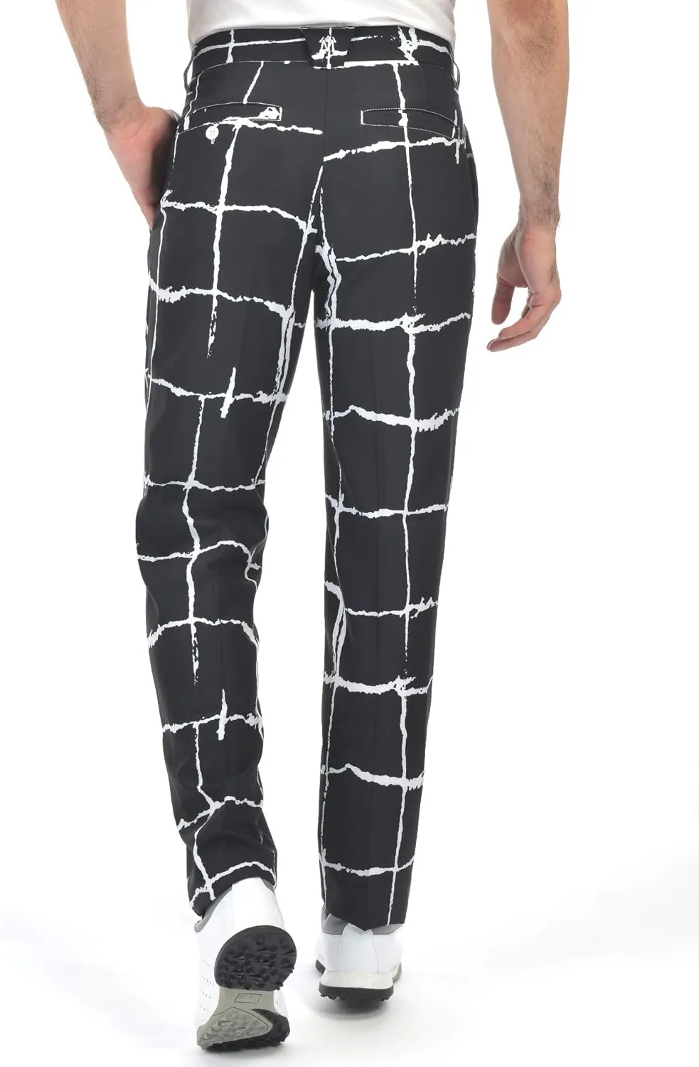 Bakery Men's Golf Pants Stretch Lightweight Straight Relaxed Fit Flat Front Pants