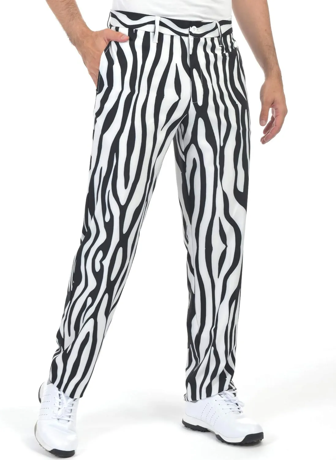 Bakery Men's Golf Pants Stretch Lightweight Straight Relaxed Fit Flat Front Pants
