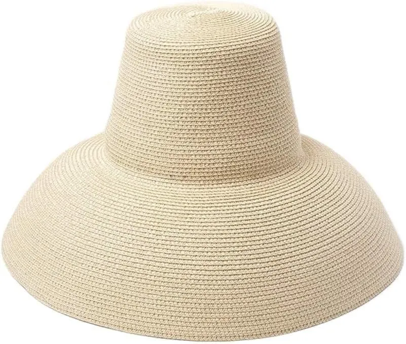 Beach Sun Hats for Women Wide Brim Sun Straw Hat for Women Breathable Foldable Packable Crochet Bucket Hat for Women