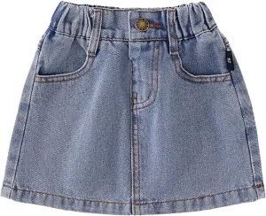 Beauty Girls Denim Skirts Place Baby Toddler Girls Denim Skirt Ripped Distressed Ra Trim Denim Skirt