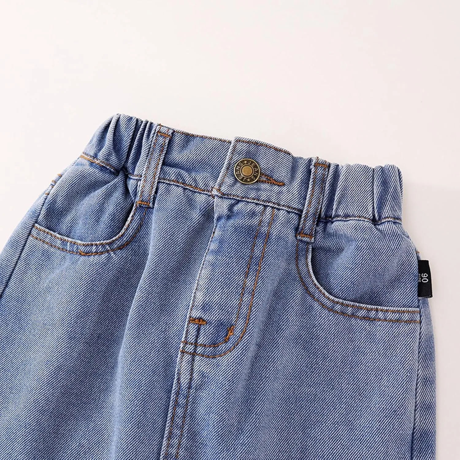 Beauty Girls Denim Skirts Place Baby Toddler Girls Denim Skirt Ripped Distressed Ra Trim Denim Skirt
