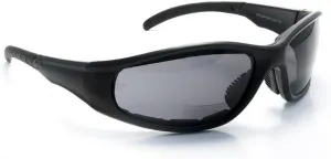 Bifocal Padded Sunglasses Motorcycle Riding Lens with Magnifier Inserts Power Magnifier Sun Glasses (Strength  1.50)