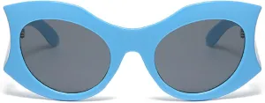 Big Frame Cat Eye Sunglasses Women Fashion Vintage Trendy Sun Glasses Oversized Luxury Elegant Oval Ladies Shades N45