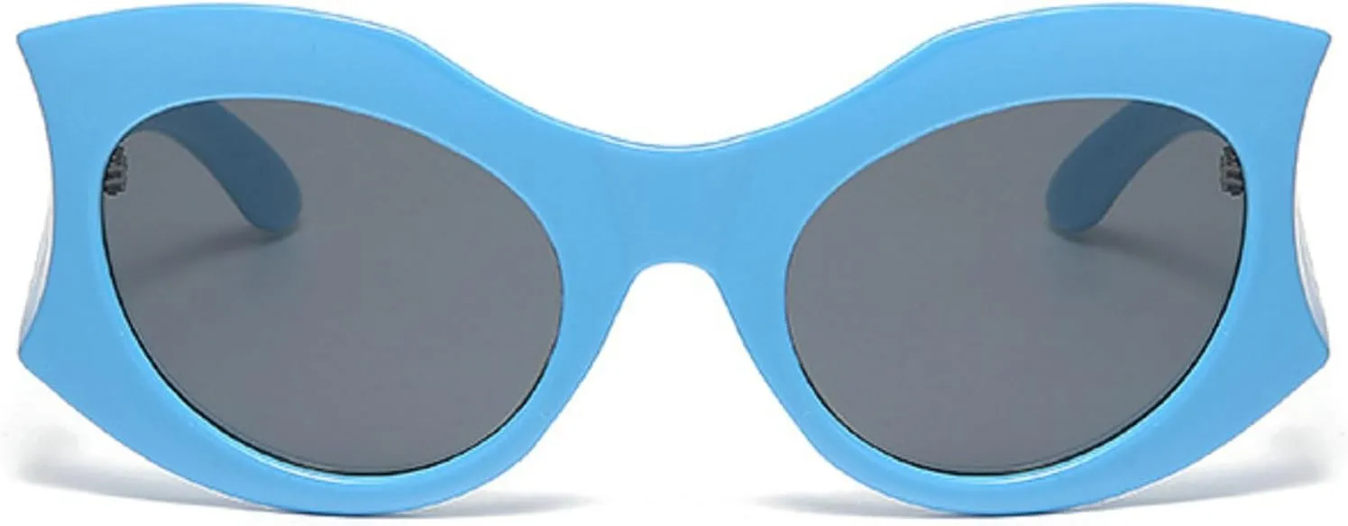 Big Frame Cat Eye Sunglasses Women Fashion Vintage Trendy Sun Glasses Oversized Luxury Elegant Oval Ladies Shades N45