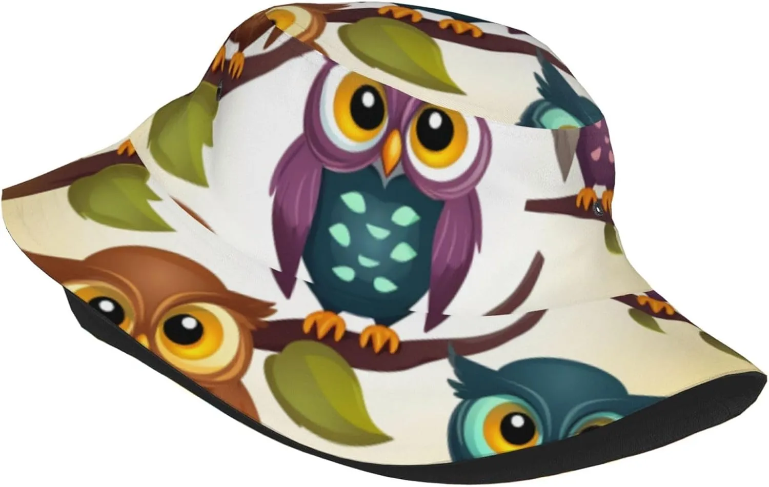 Bucket Hat Wide Brim Sun Hat Rooster and Chicken Fishing Hat Unisex Fishing Cap for Travel Beach