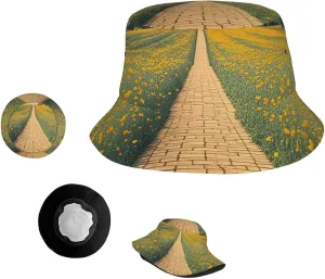 Bucket Hat Wide Brim Sun Hat Smiling Fishing Hat Unisex Fishing Cap for Travel Beach