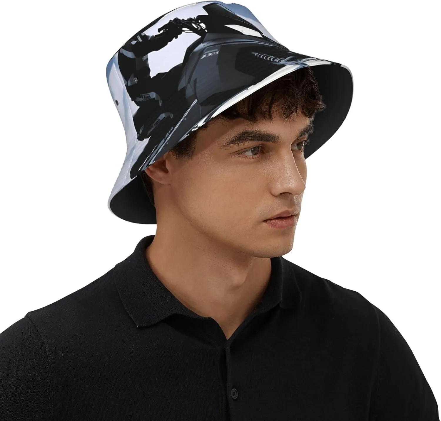 Bucket Hat Wide Brim Sun Hat Squirrel Funny Animal_77921646 Fishing Hat Unisex Fishing Cap for Travel Beach