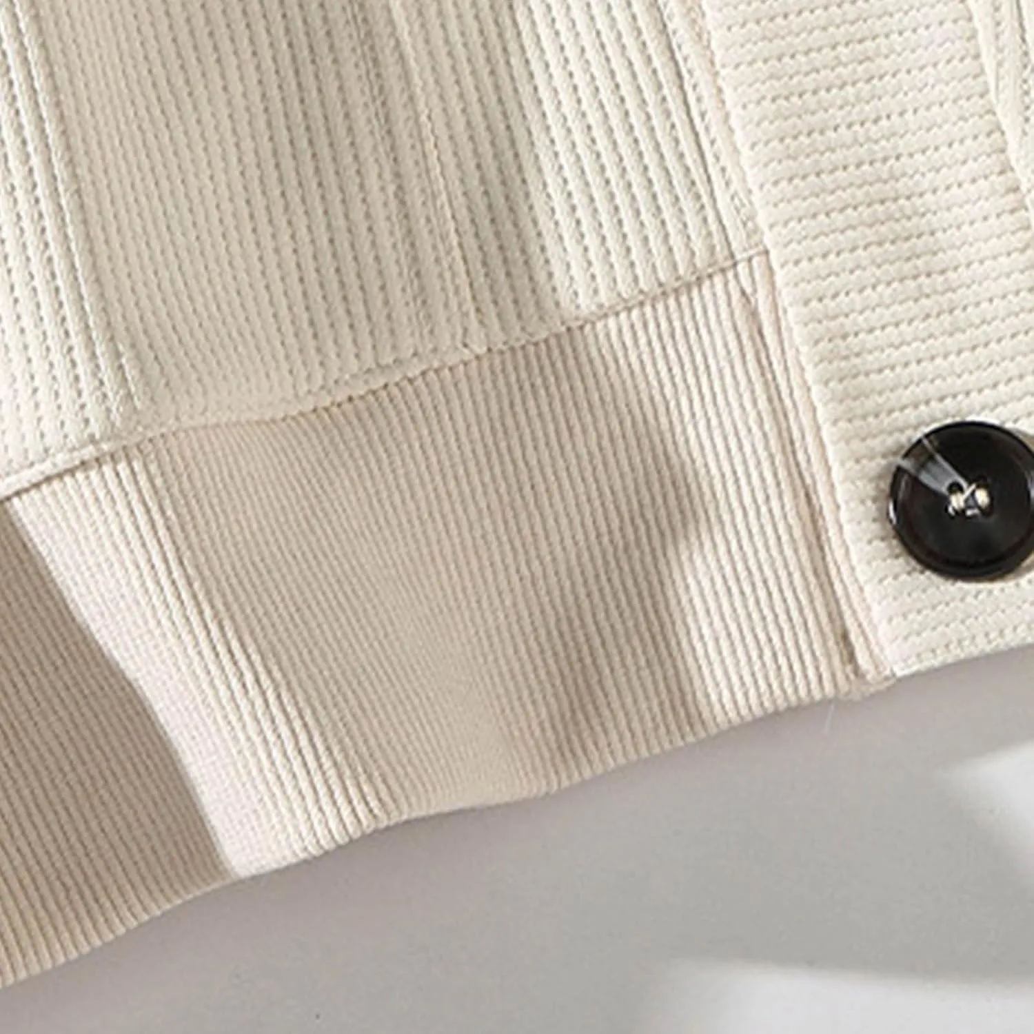 Cardigan Sweaters for Men Button Down Knit Sweater V Neck Ribbed Cardigan Lightweight Long Sleeve Sweater with Pockets