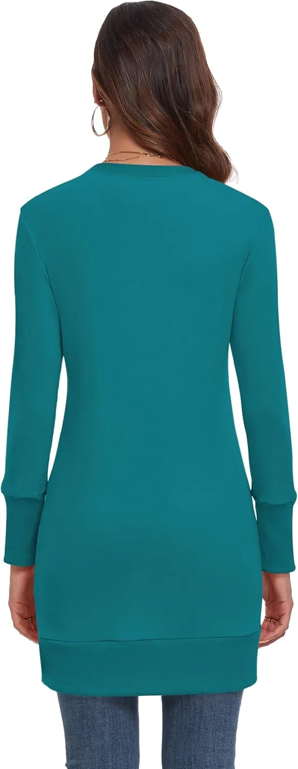 Cardigan Sweaters for Women Open Front Snap Button Knit Ribbed Cardigans Outfits