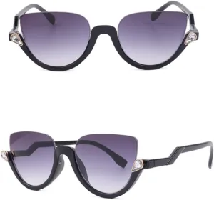 Cat eye sunglasses Female Vintage women sun glasses Cat eye Gradient Eyewear UV400