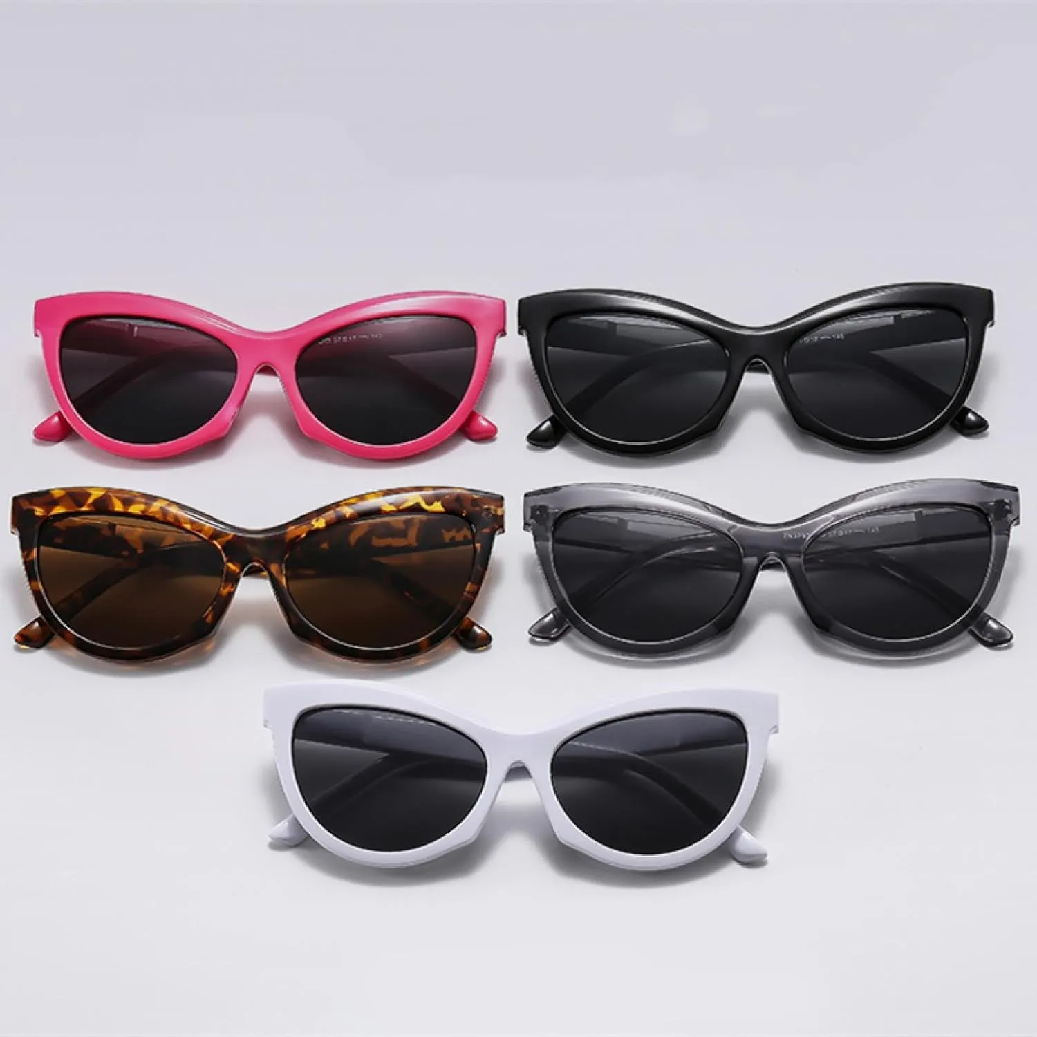 Classic Fashion Cat Eye Sunglasses Women Vintage Sun Glasses Shades Female Thick Frame Uv400 Eyewear