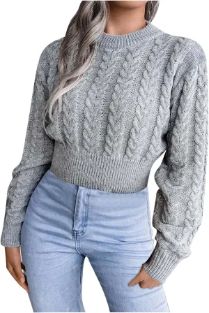 cooki Women's 2024 Spring Winter Long Sleeve Knit Sweater Plus Size Causal Turtleneck Button Slouchy Chunky Loose Pullover Tops Fall Outfits