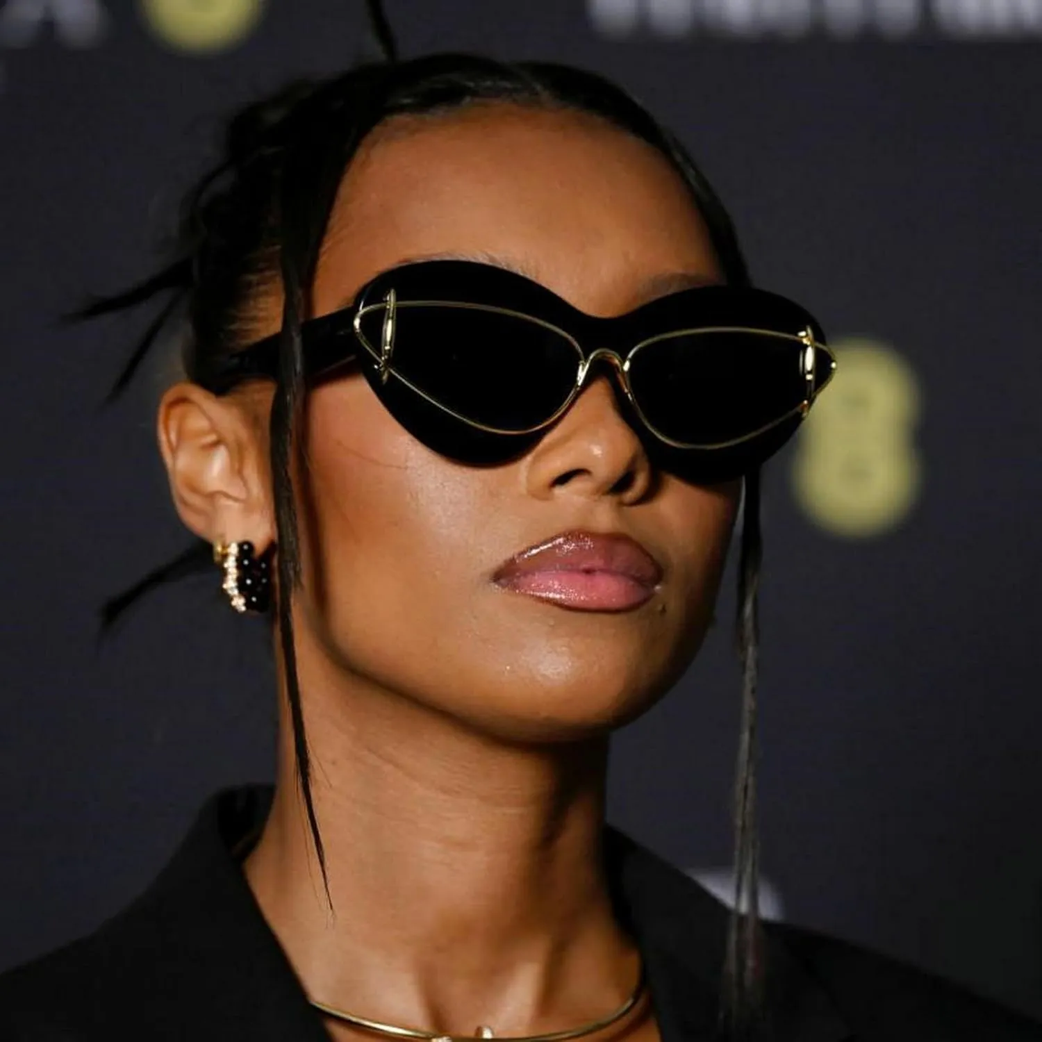 COTIA Cat Eye Sunglasses Women Vintage Y2k Punk Sun Glasses for Men Double Frame Retro Fashion Cateye Eyewear Glasses W35