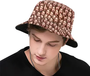 Custom Bucket Hat for Women Men Design Your Photo Personalized Summer Sun Hat Baseball Cap Unisex Summer Beach Cap Travel
