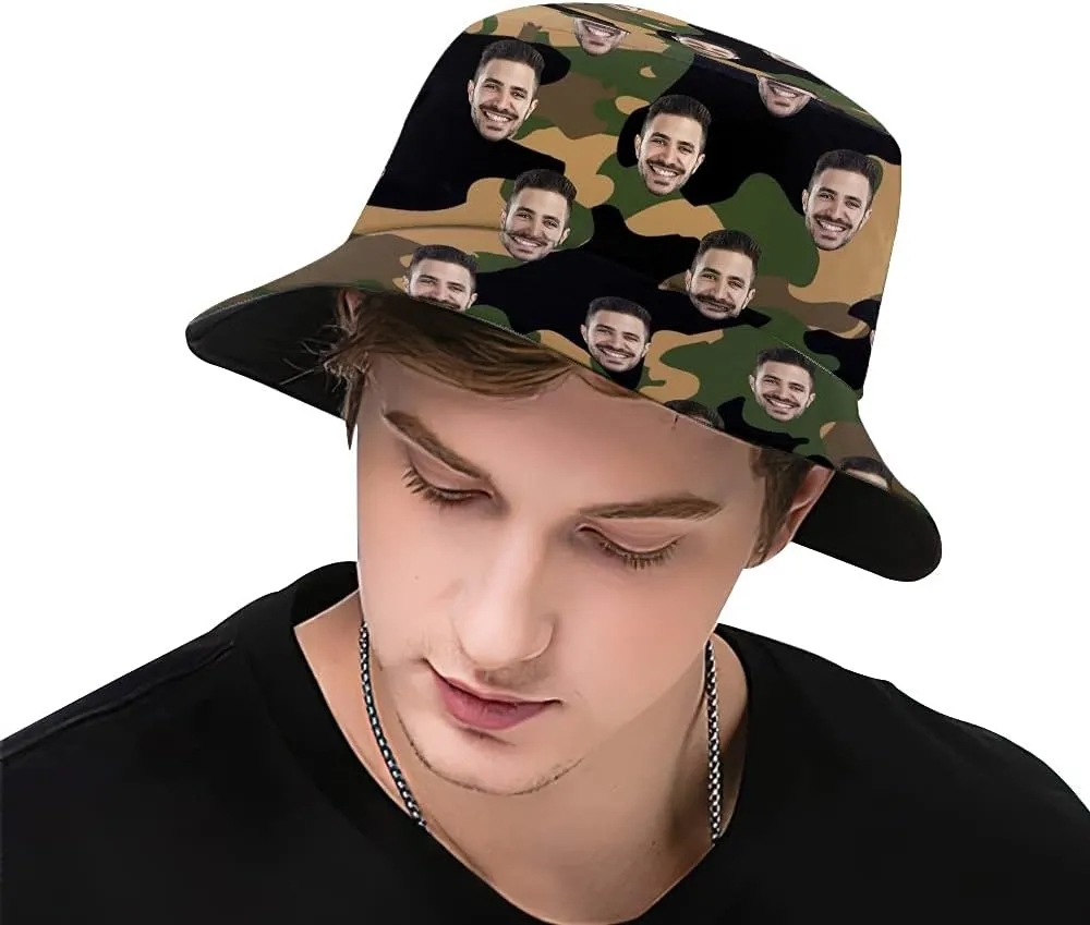 Custom Bucket Hat for Women Men Design Your Photo Personalized Summer Sun Hat Baseball Cap Unisex Summer Beach Cap Travel