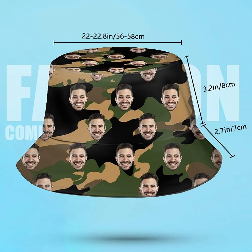 Custom Bucket Hat for Women Men Design Your Photo Personalized Summer Sun Hat Baseball Cap Unisex Summer Beach Cap Travel