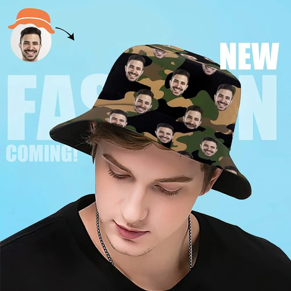 Custom Bucket Hat for Women Men Design Your Photo Personalized Summer Sun Hat Baseball Cap Unisex Summer Beach Cap Travel
