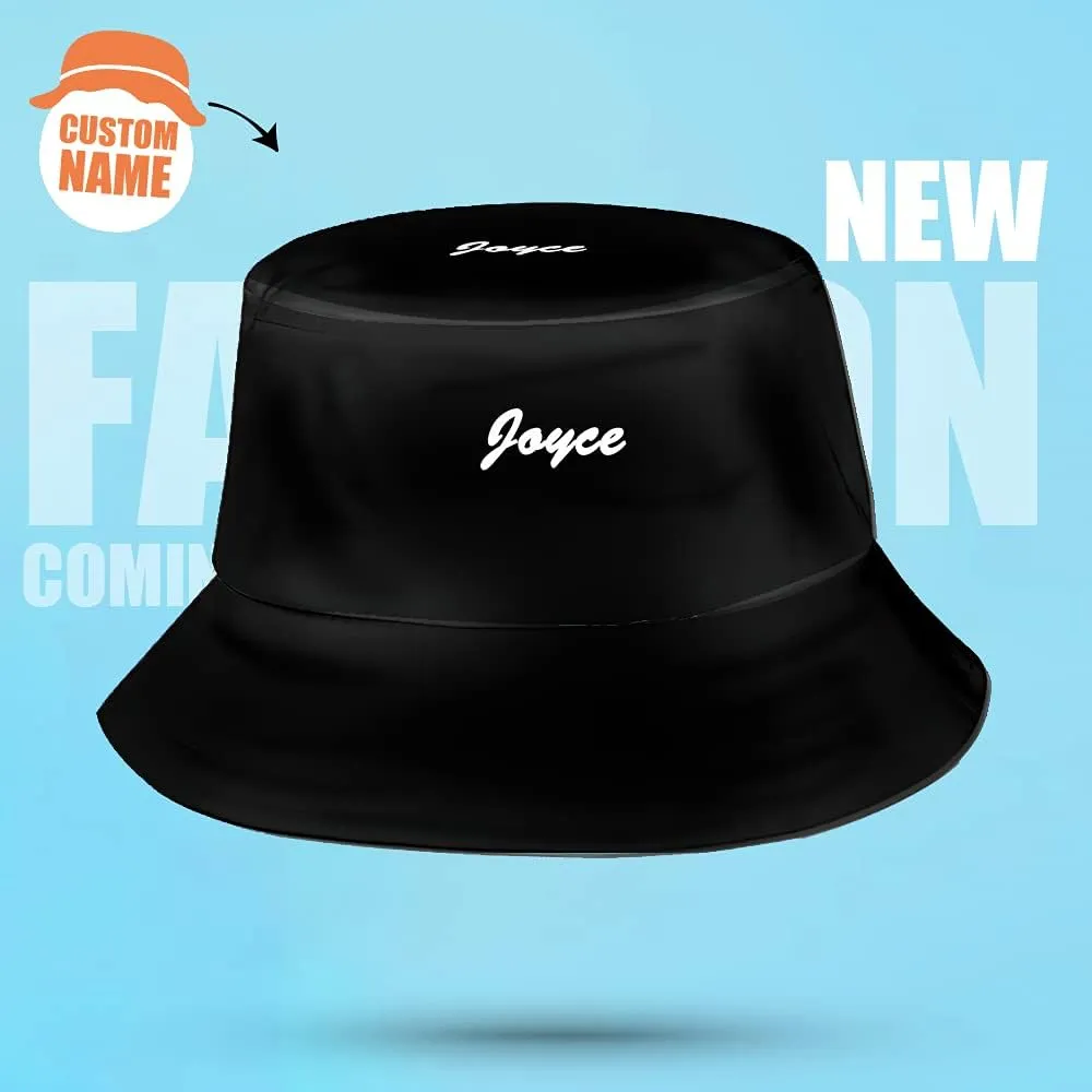Custom Bucket Hat for Women Men Design Your Photo Personalized Summer Sun Hat Baseball Cap Unisex Summer Beach Cap Travel