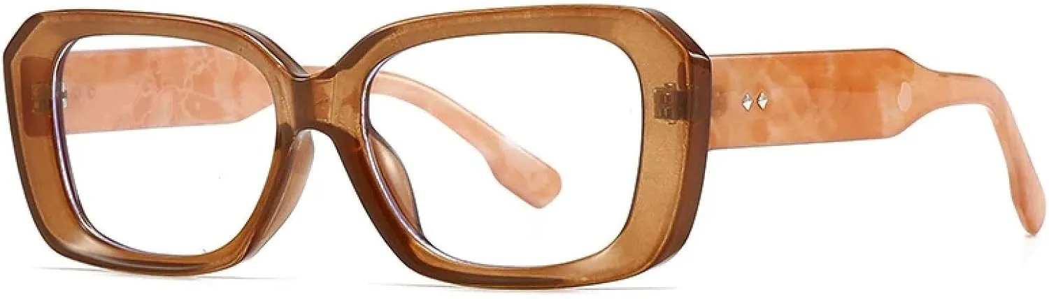 Fashion Polygon Women Sunglasses Retro Candy Color Clear Gradient Uv400 Men Rivets