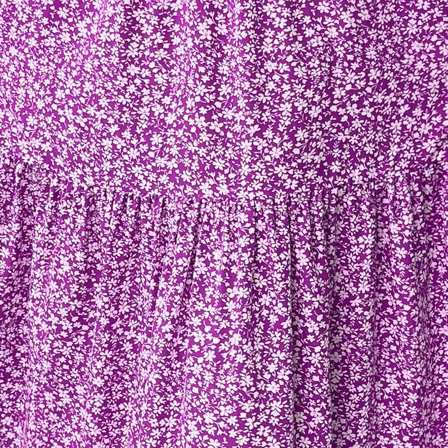 Floral Maxi Skirts for Women Trendy Summer High Waisted Long Skirts Elastic Waist Boho Beach A Line Skirt Cover Up