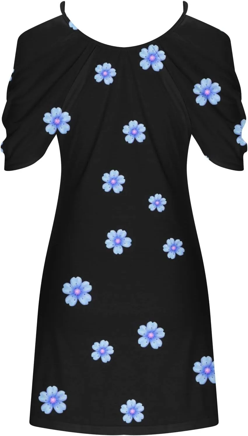 Floral Summer Dress 2024 Sexy Plus Size Open Shoulder Spaghetti Strap Beach Mini Dresses Floral Print Short Dresses
