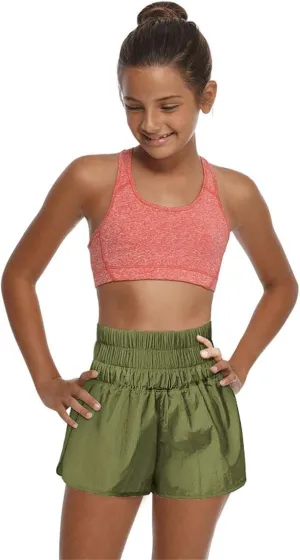 Flowy Shorts for Teen Girls High Waist Quick Dry Athletic Gym Running Biker Shorts Preppy Youth Butterfly Shorts