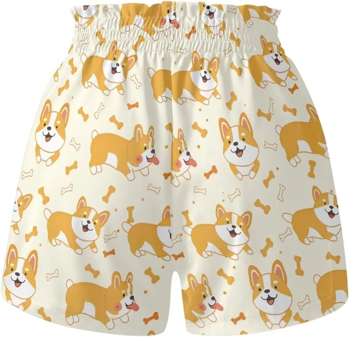 Girls Athletic Shorts Size 1-16 Kids High Waist Butterfly Shorts for Girls Flowy Shorts Summer Butterfly Shorts