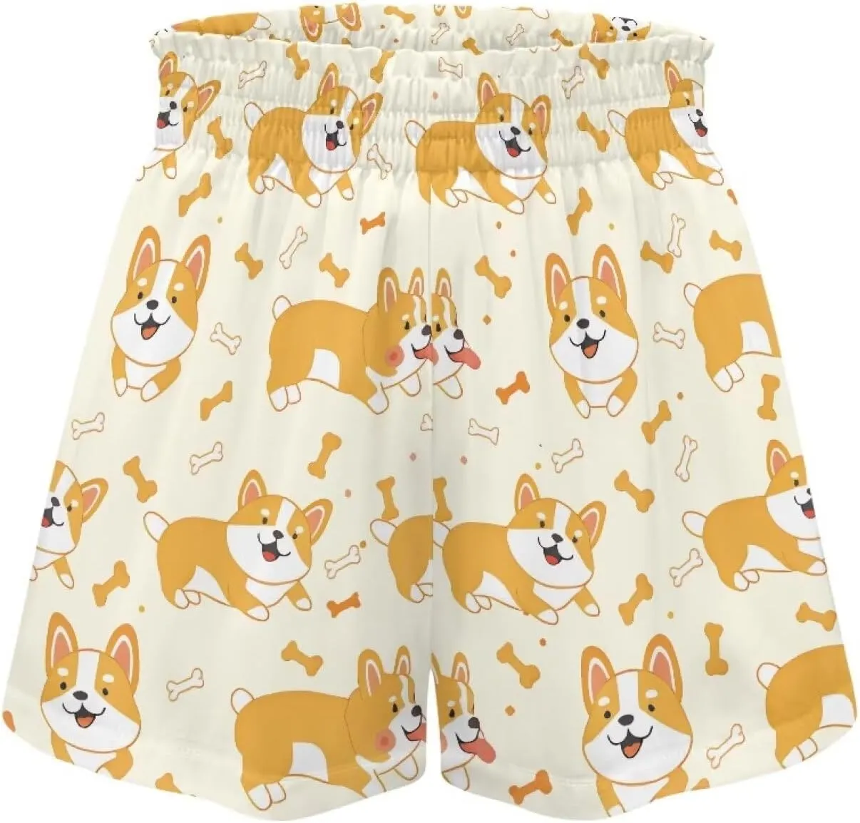 Girls Athletic Shorts Size 1-16 Kids High Waist Butterfly Shorts for Girls Flowy Shorts Summer Butterfly Shorts