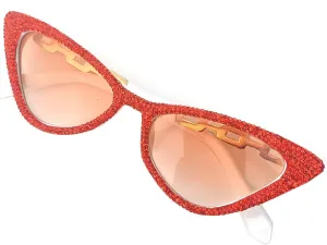 helena Unique leg Crystal Diamond Sunglasses Women Vintage Cat Eye Party Eyewear Sparkling Rhinestone Gradient Shades