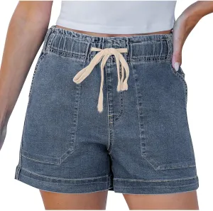 Hvyesh Jean Shorts Womens Jorts Summer Cute Denim Shorts for Women High Waisted