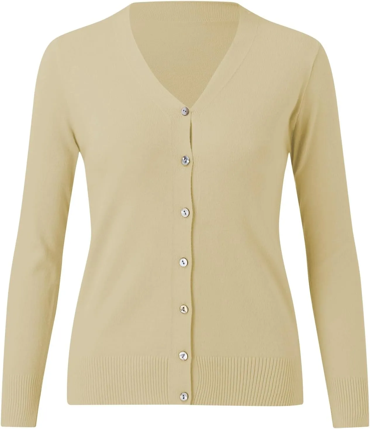 iLH Cardigan Sweaters for Women Lightweight Open Front Cropped Cardigans Button Down Knit Outwear 2024 Fall Casual Coat