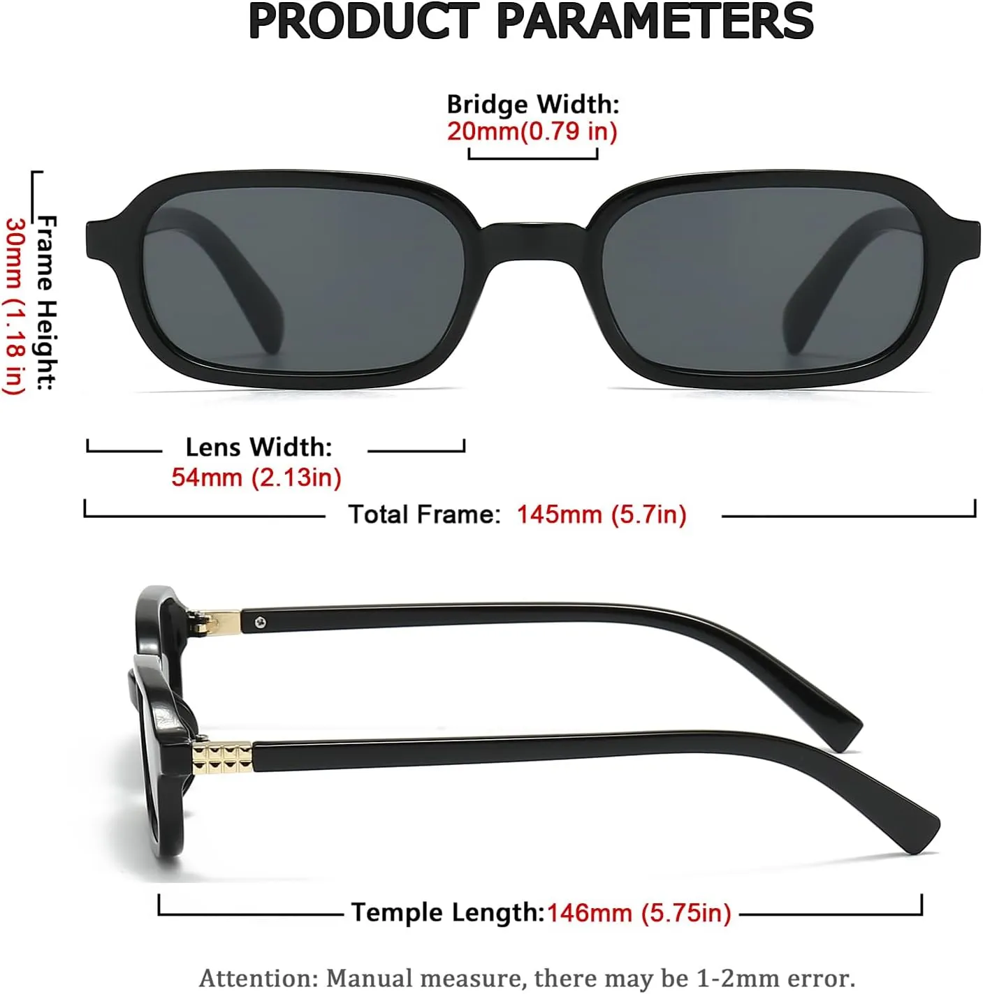 JUDOO Retro Rectangle Sunglasses for Women Men Narrow Vintage 90s Square Sunnies Rectangular Sunglasses Slim Cute Glasses