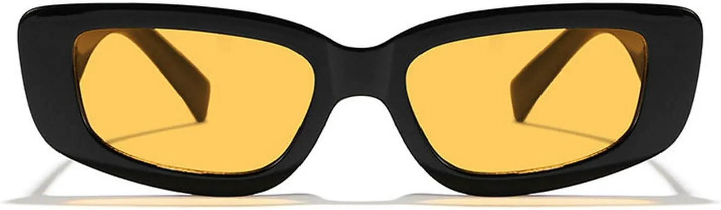laureles Fashion Vintage Cat Eye Sunglasses Women Gradient Square Sun Glasses Men Rectangular Outdoor Shades