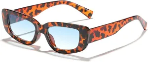 laureles Fashion Vintage Cat Eye Sunglasses Women Gradient Square Sun Glasses Men Rectangular Outdoor Shades