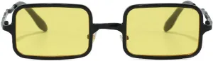 laureles Vintage Fashion Small Cat Eye Sun Glasses Women Black Grey Metal Frame Sunglasses Men Shades Female
