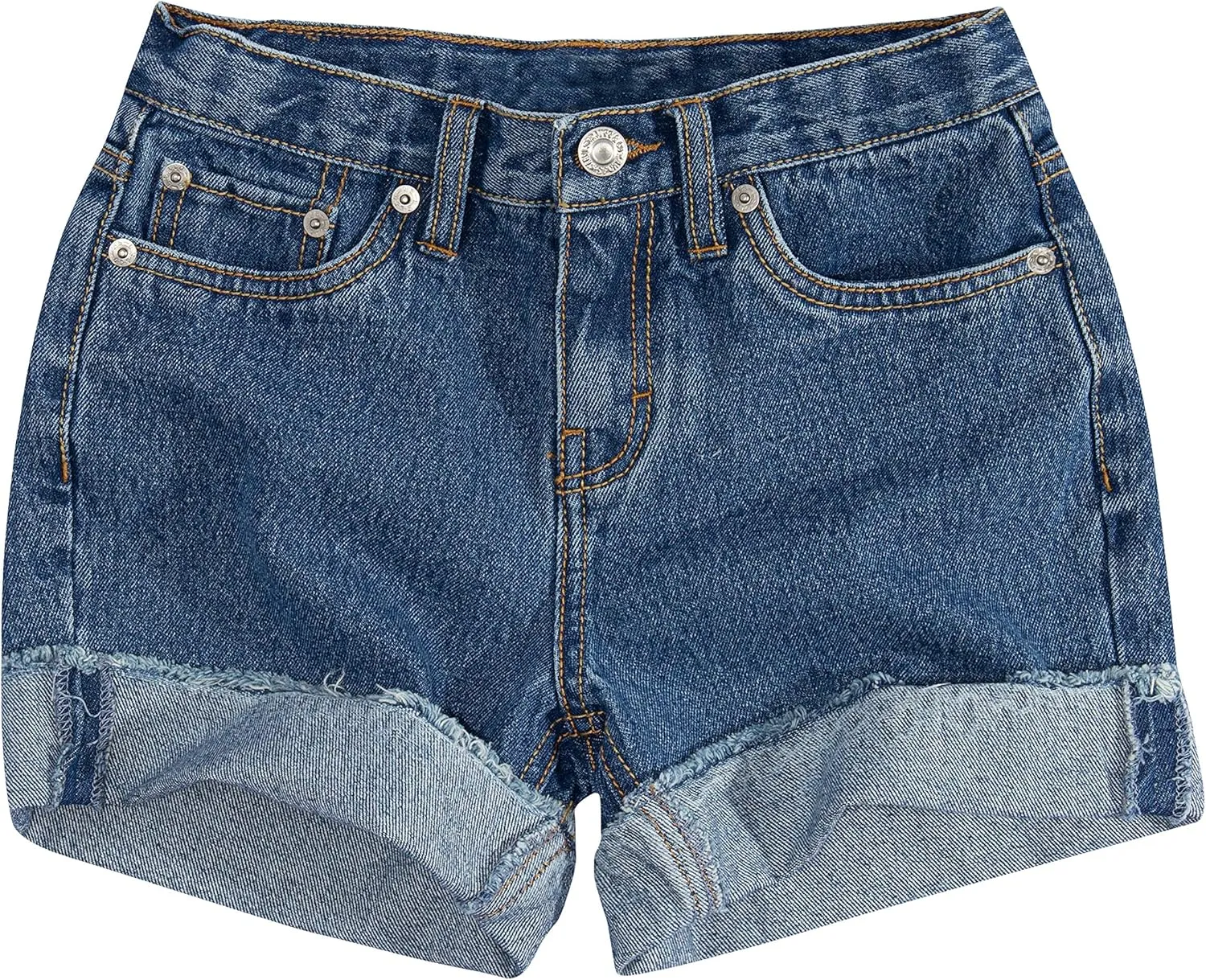 Levi's Baby Girls' Denim Shorty Shorts
