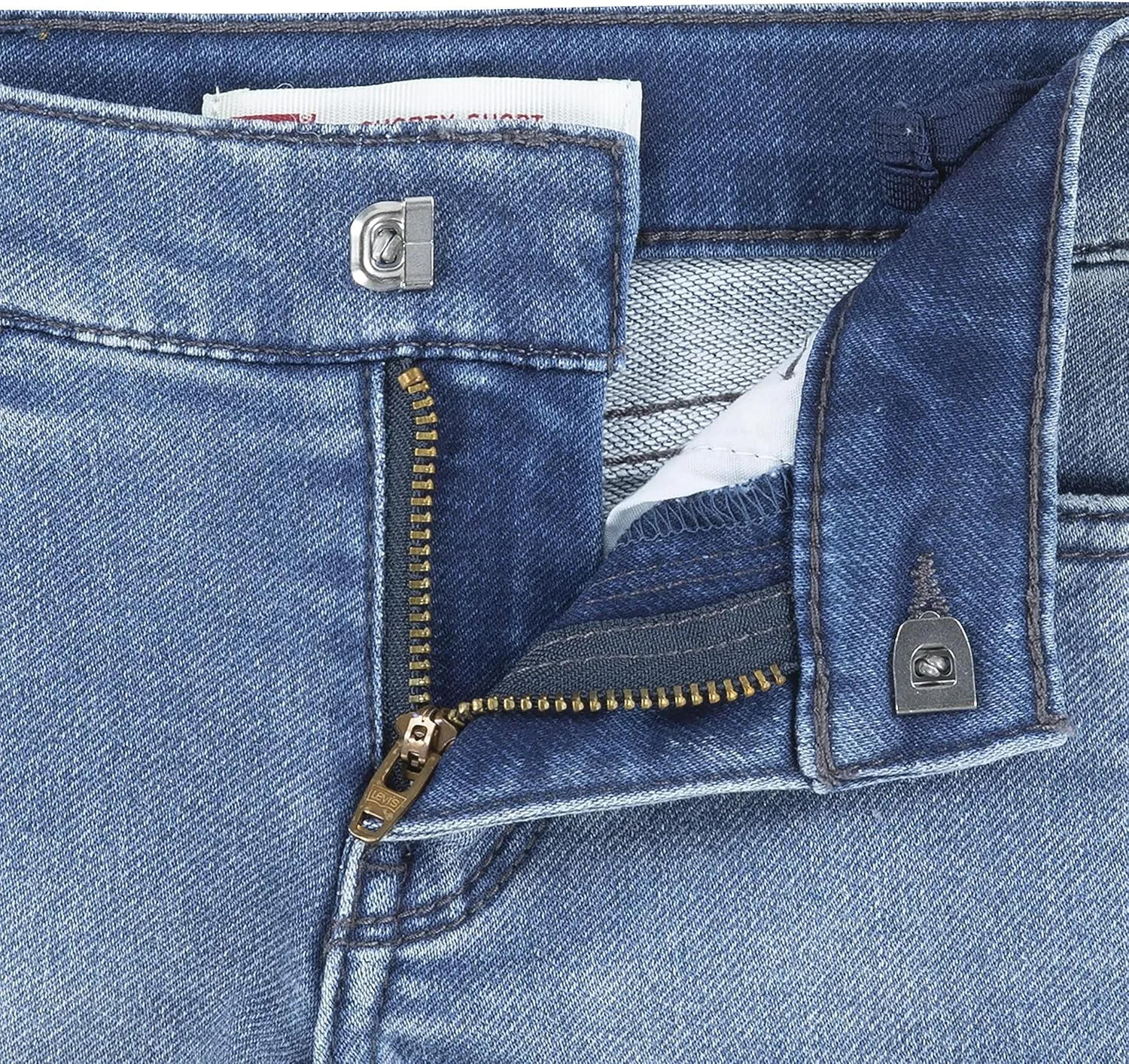Levi's Baby Girls' Denim Shorty Shorts