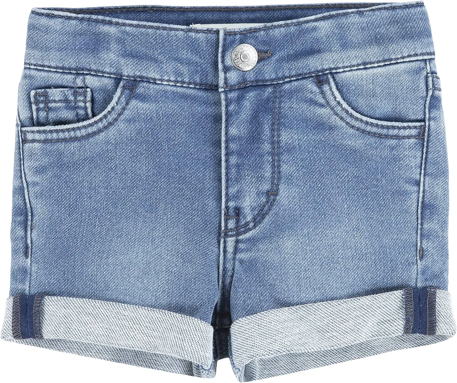 Levi's Baby Girls' Denim Shorty Shorts
