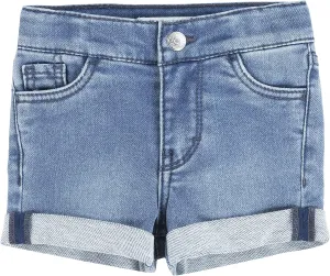 Levi's Baby Girls' Denim Shorty Shorts
