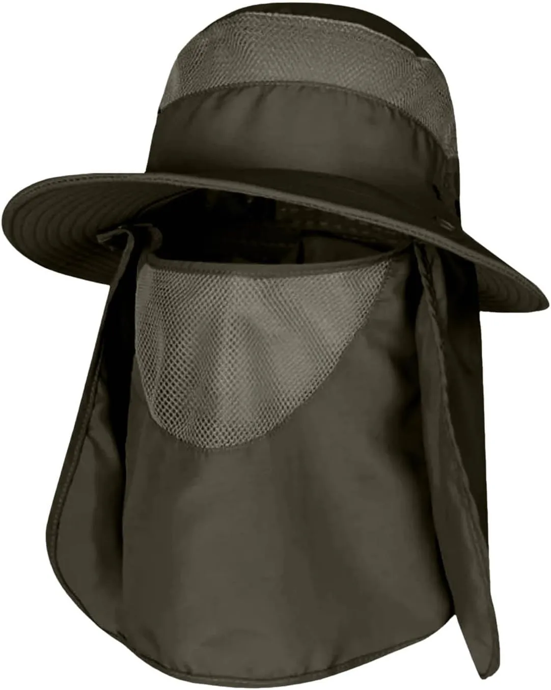 Men and Womens Summer Sun Hat Wide Brim Outdoor Hat Foldable Ponytail Bucket Cap for Beach Fishing Hiking Hat Hard Hat Sun Sh
