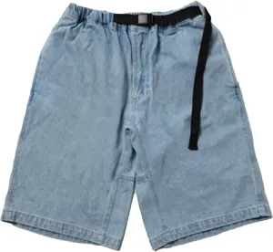 Men Elastic Jean Shorts Loose Fit Classic Cargo Denim Shorts Male Casual Relaxed Stretch Jean Shorts