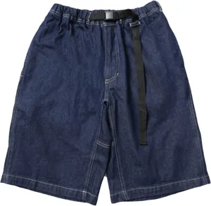 Men Elastic Jean Shorts Loose Fit Classic Cargo Denim Shorts Male Casual Relaxed Stretch Jean Shorts